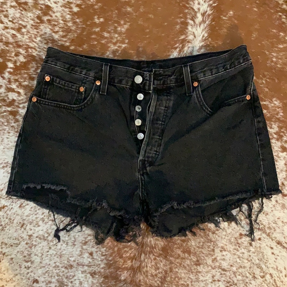 Vintage Levi 501 cutoff shorts